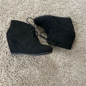Black booties